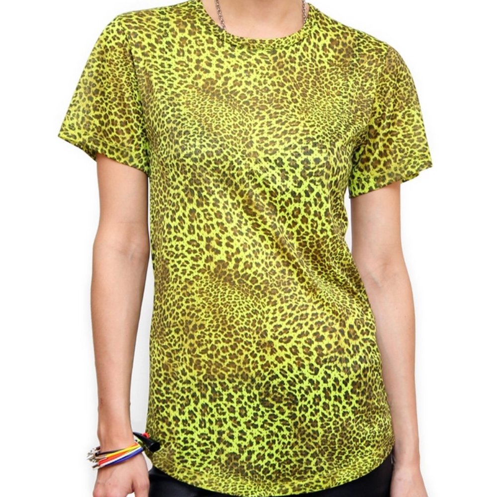 Neon Leopard T-Shirt
